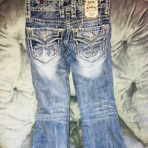 Rock revival men’s jeans